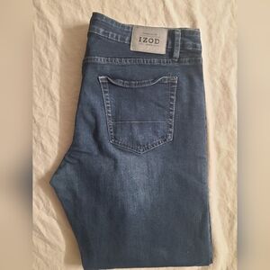 Izod Blue Straight Jeans Classic Denim Style